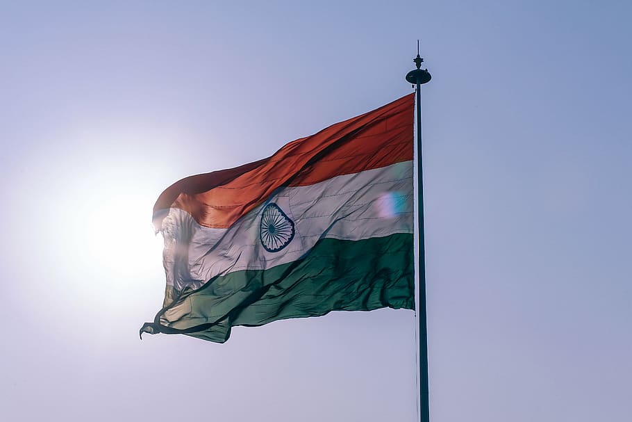 HD wallpaper: photo of flag of India on pole, aged, ancient, antique, army  | Wallpaper Flare