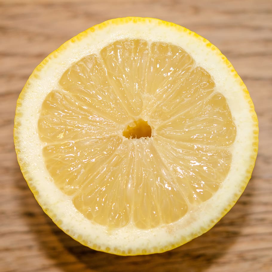 sliced citrus in closeup shot, fruit, yellow, lemon, food, healthy eating HD wallpaper