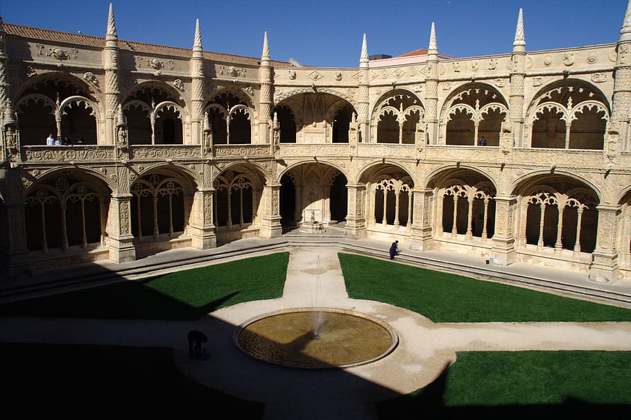 portugal, belem, jeronimo monastery, architecture, built structure HD wallpaper