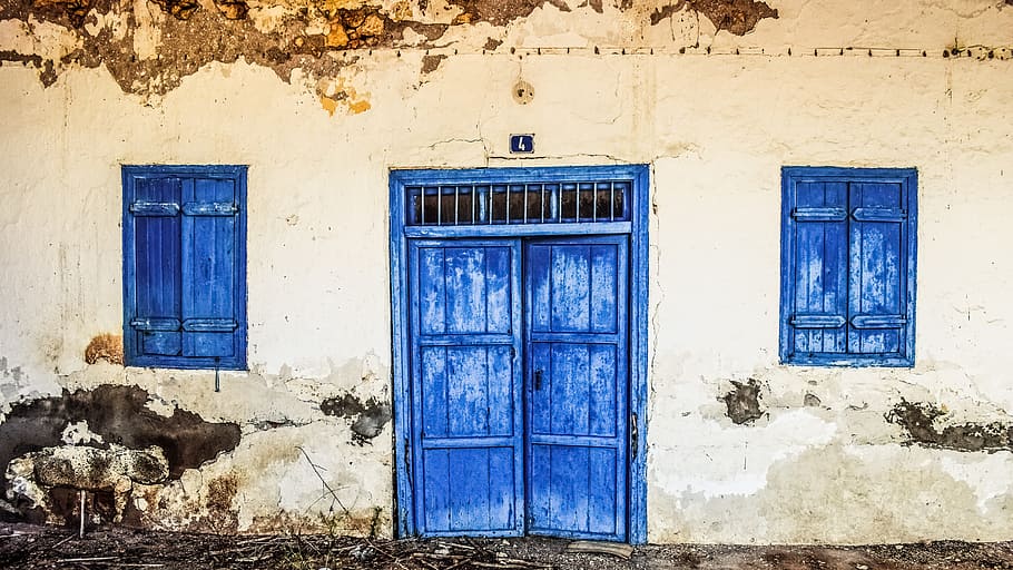 Old House, Wall, Damaged, weathered, wreck, abandoned, decay HD wallpaper