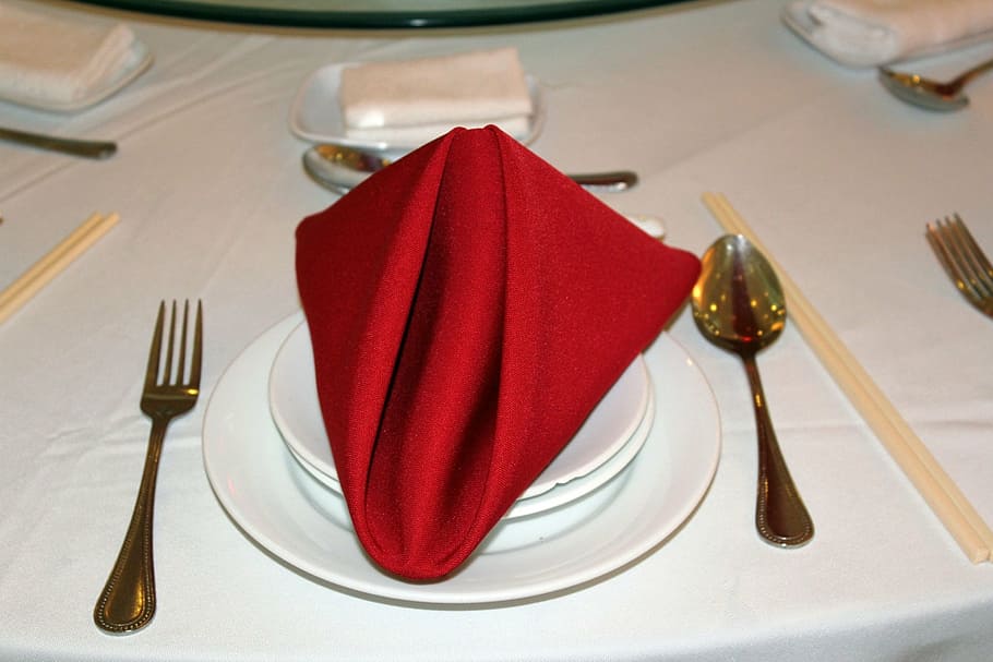 table arrangement, cloth, table napkins, table cloth, party HD wallpaper