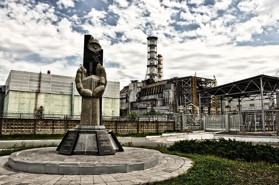 Pripyat, Chernobyl, architecture, sculpture, monument, statue HD wallpaper