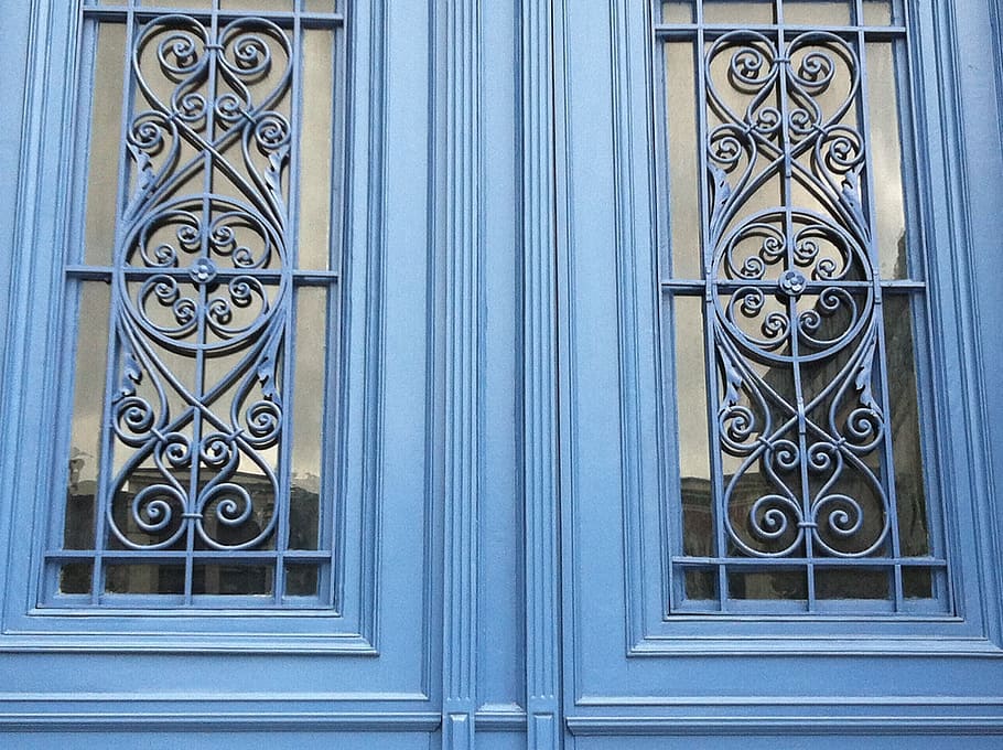 door, glass, grid, architecture, built structure, design, no people HD wallpaper