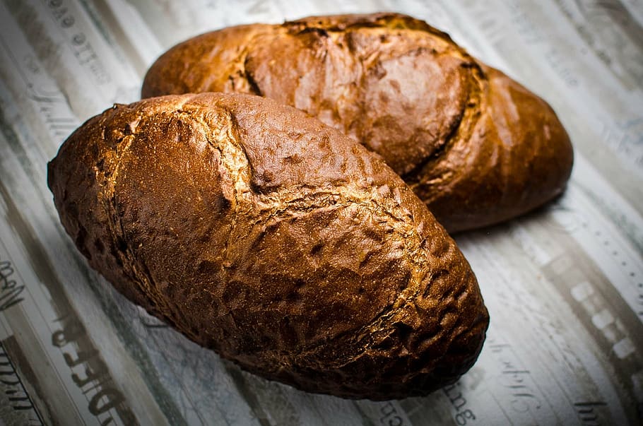 bread, bakery, heart, baked srcom, food, food and drink, loaf of bread HD wallpaper
