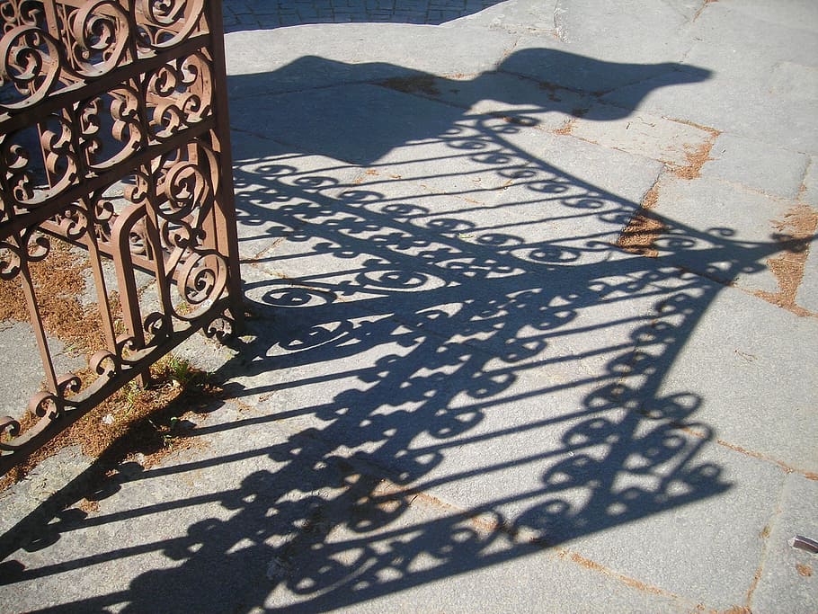 Grid, Shadow, entry, day, no people, water, outdoors, close-up HD wallpaper