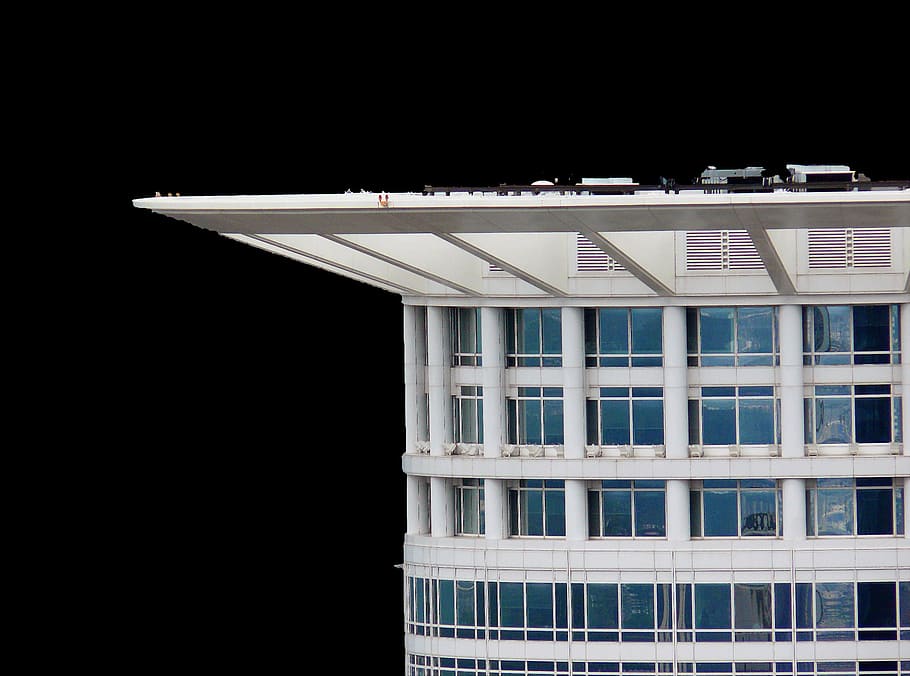 crown, skyscraper, facade, architecture, skyscrapers, glass facades HD wallpaper