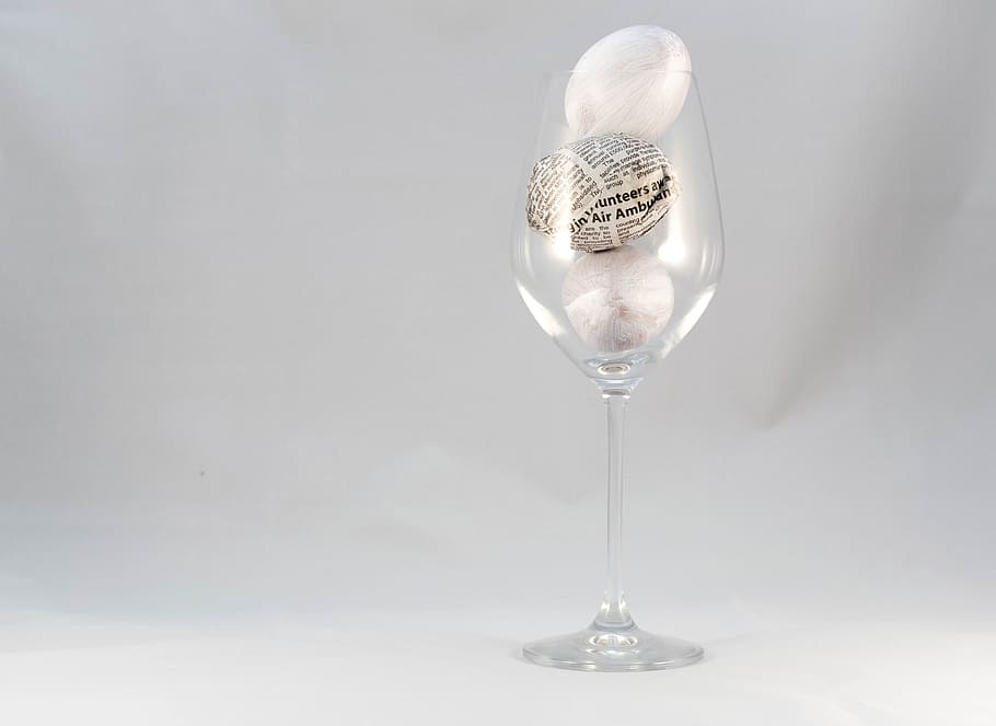 easter, wine glass, easter eggs, white, hand-painted, paper decoration HD wallpaper