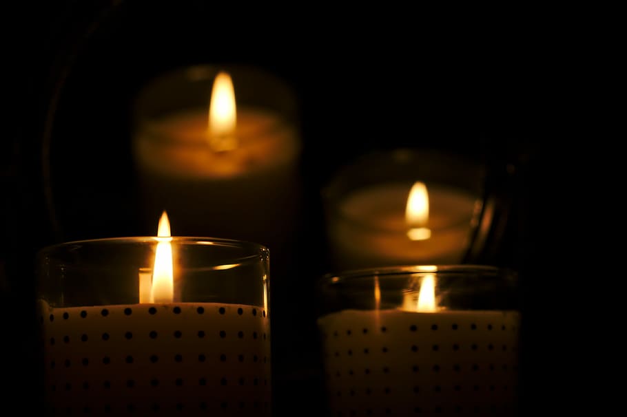 Lighting, Candle, Emotion, Scene, Mirror, fire - natural phenomenon HD wallpaper