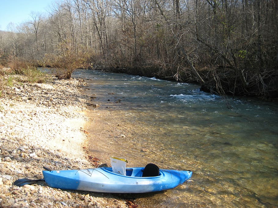 River, Kayak, Water, Kayaking, Summer, canoe, boat, paddle, HD wallpaper