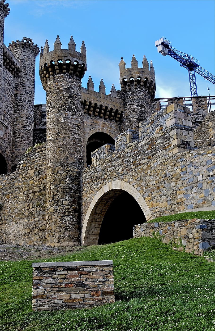 Spain, Architecture, Medieval, ponferrada, castle, fort, uK HD wallpaper