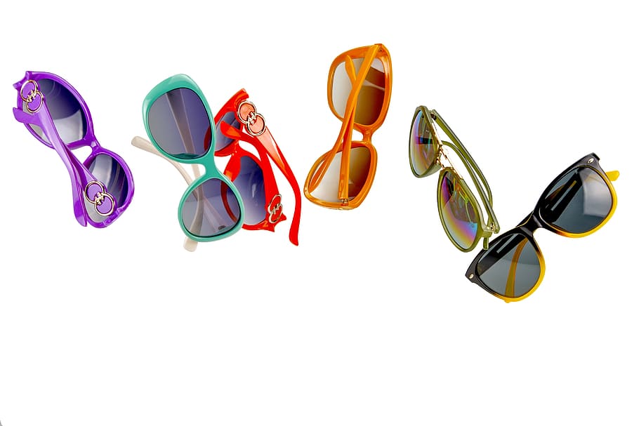 sunglasses, filter, beach, drop, multi color, rim, plastic HD wallpaper