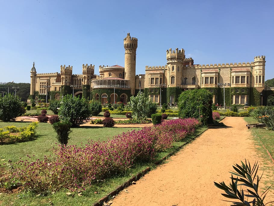 Hd Wallpaper Architecture Travel Bangalore Palace Building Castle Tourism Wallpaper Flare