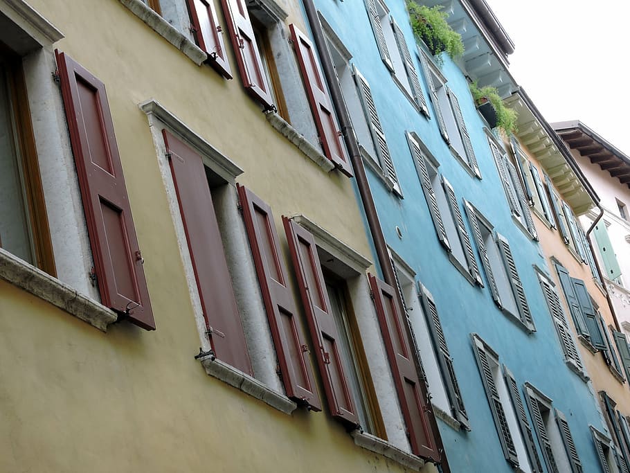 window, facade, palazzo, building exterior, architecture, built structure HD wallpaper