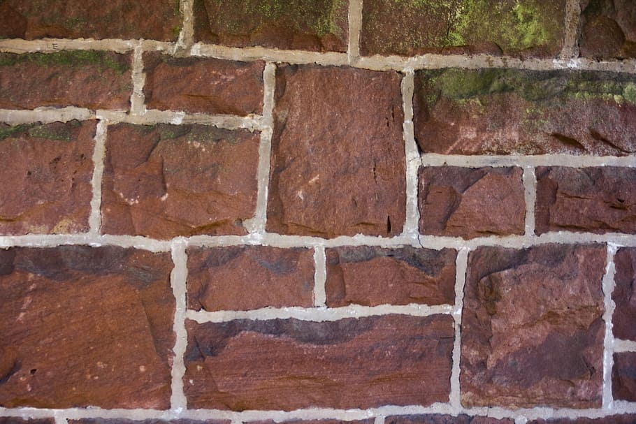 brick wall, sand stone, natural stone, texture, structure, background HD wallpaper