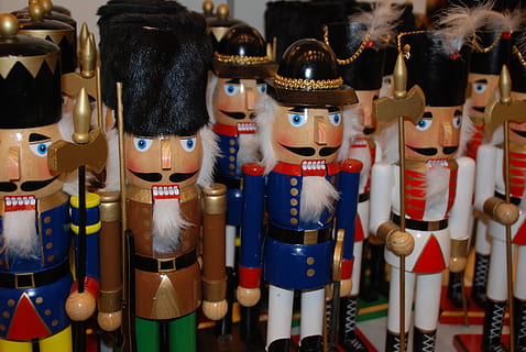 nutcracker lot, berlin, christmas, market, representation, art and craft HD wallpaper