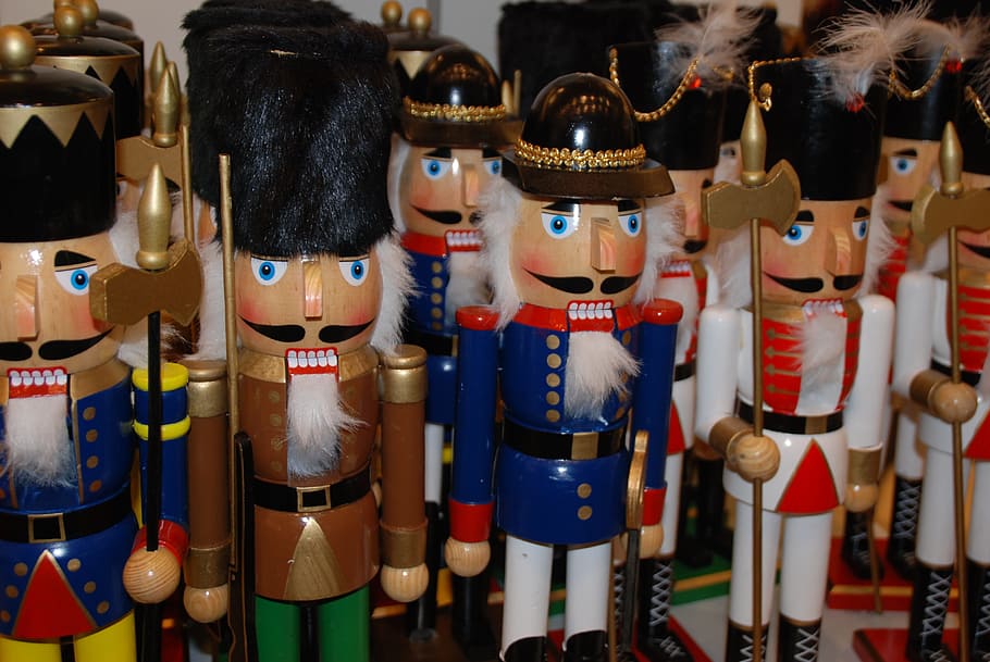 nutcracker lot, berlin, christmas, market, representation, art and craft HD wallpaper