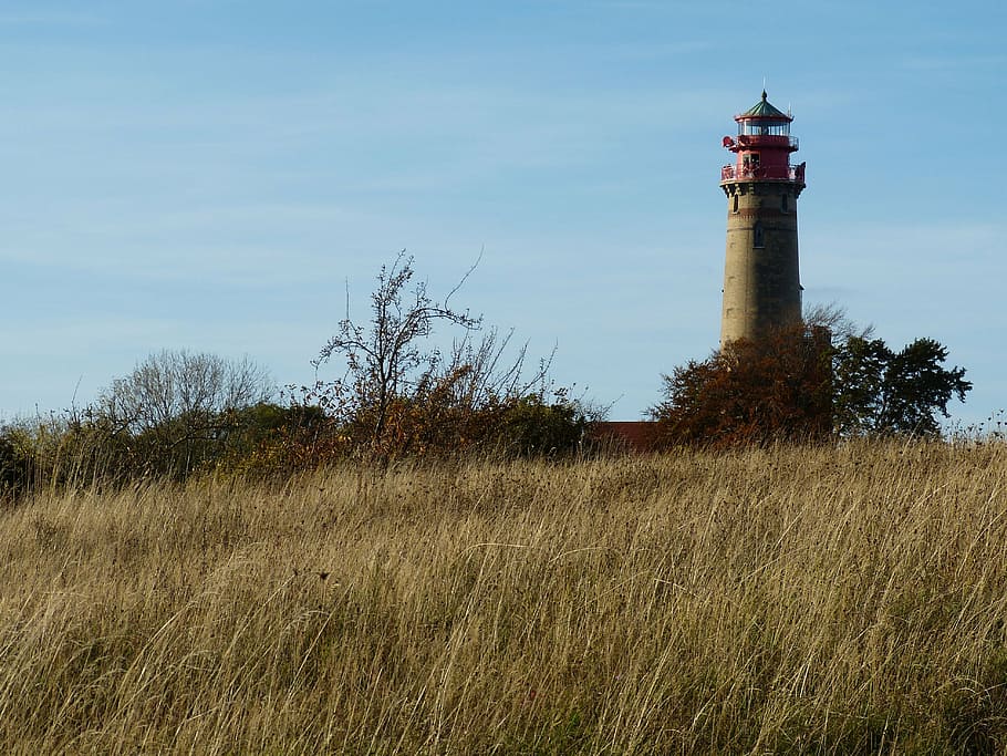 rügen, island, cape arkona, rügen island, lighthouse, tower, HD wallpaper