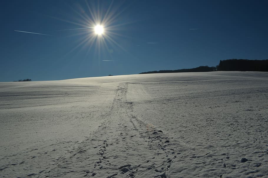 Landscape, Wintry, Winter Magic, Snowy, sun, outdoors, no people HD wallpaper