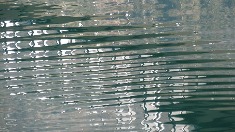 Reflection, Wave, Background, Pattern, abstract, full frame HD wallpaper