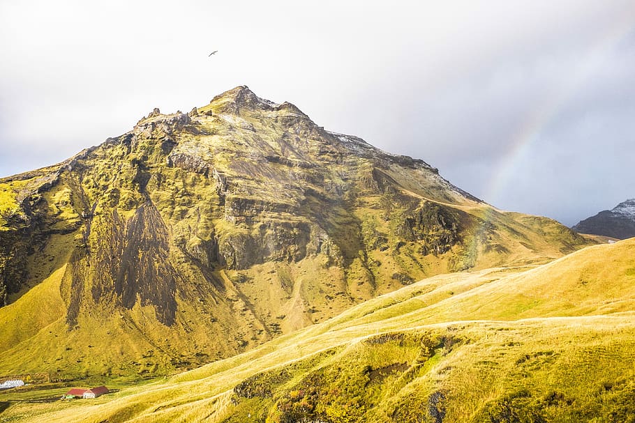landscape photo of mountain, landscape photography of mountains during daytime HD wallpaper