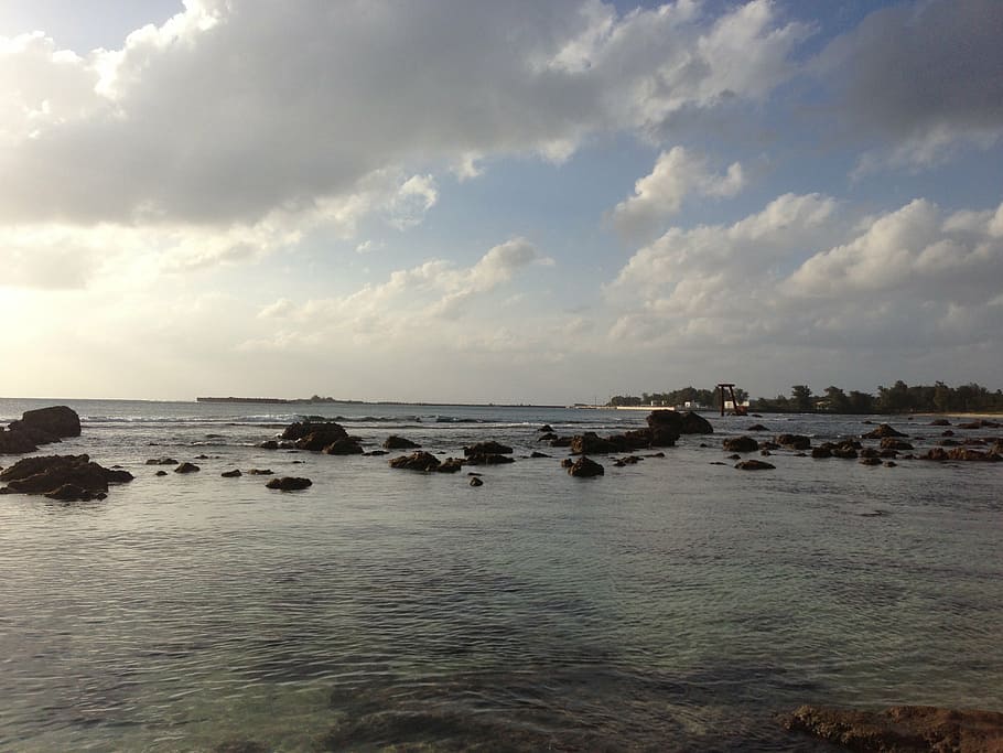 saipan, tinian, red, beach, pacific, cnmi, south, tanks, world HD wallpaper