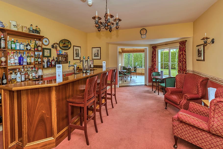 killarney, eviston, hotel, brooklodge, indoors, architecture HD wallpaper