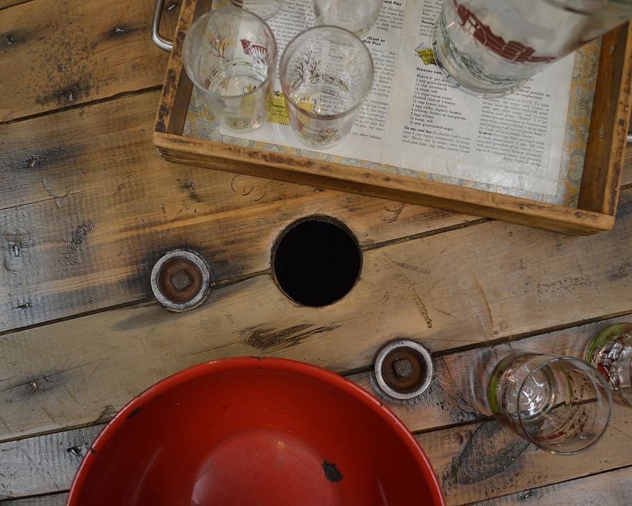 drink, table, wood, beverage, overhead, refreshment, glass HD wallpaper