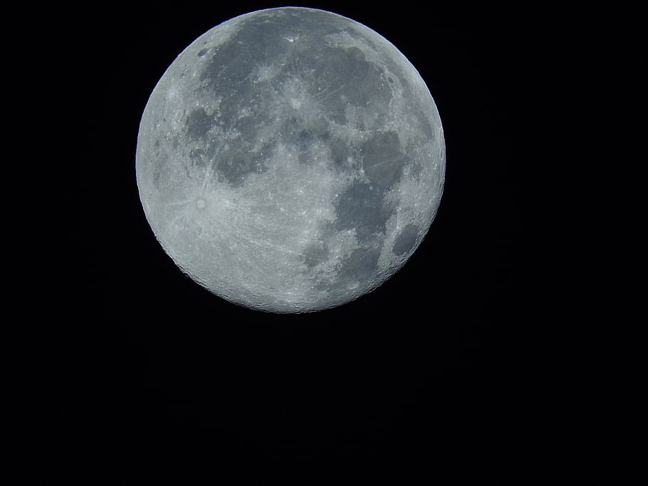 full moon, close, space, night, astronomy, sky, planetary moon HD wallpaper