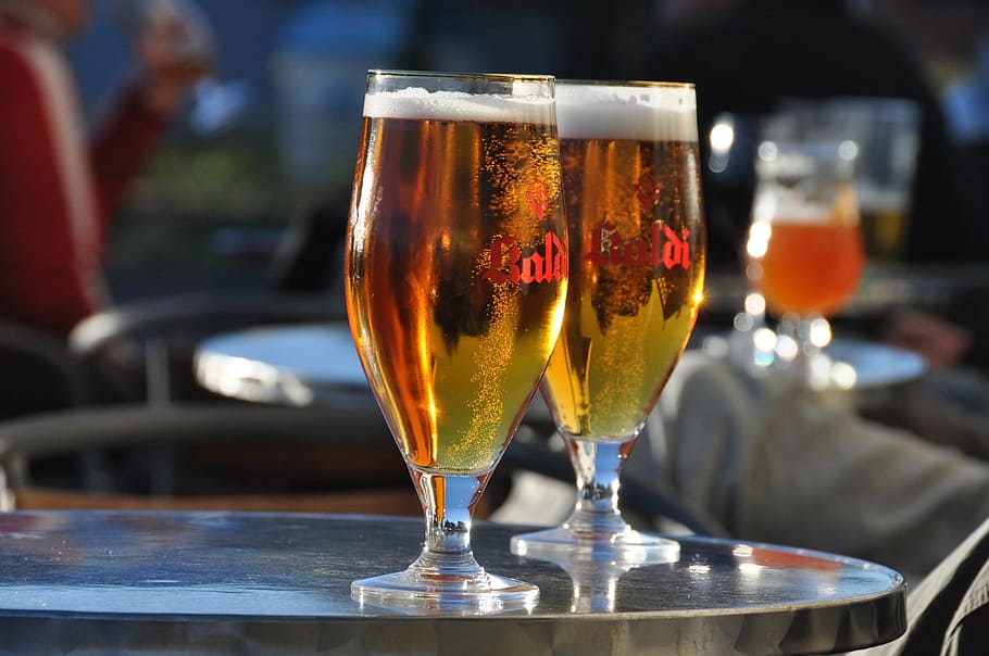 Drinks, Beer, Lunch, alcohol, beer - Alcohol, drinking Glass HD wallpaper