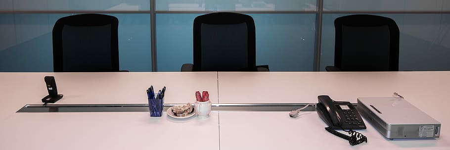 Office, Desk, Work, Interior, window, no people, indoors, architecture HD wallpaper