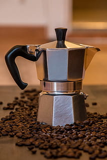 beans, caffeine, coffee, cup, aroma, blur, breakfast, close-up HD wallpaper