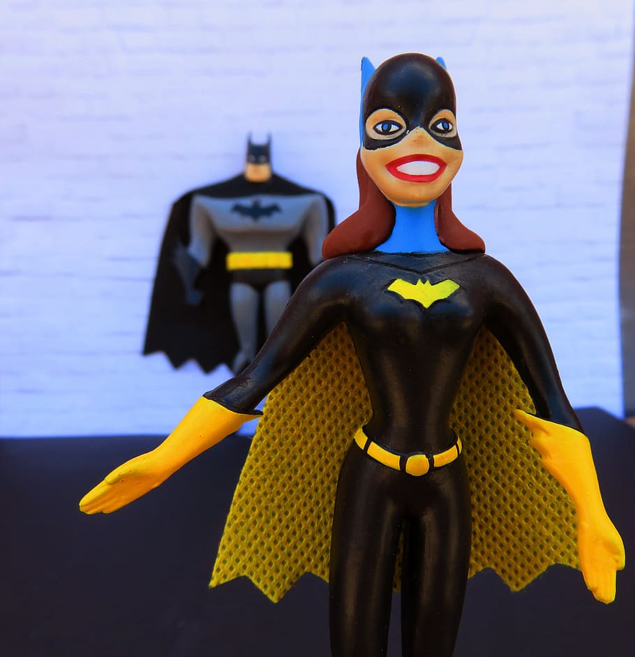Batgirl, Superhero, Batman, Cape, Mask, costume, female, strength