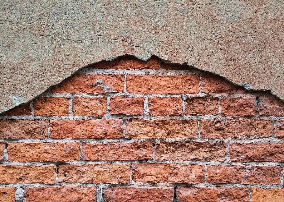 Brick, Stone, Wall, Architecture, brickwork, exterior, aged HD wallpaper
