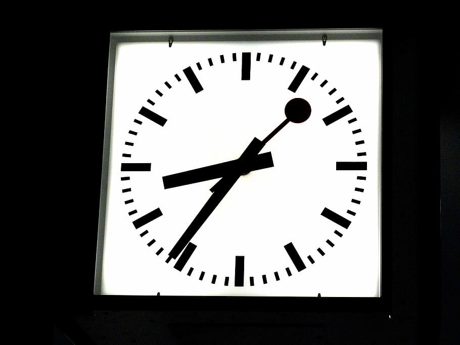 Station Clock, Time, Dates, pointer, hours, minutes, seconds HD wallpaper