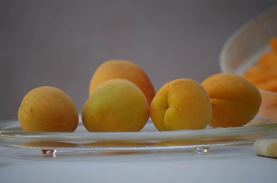 apricots, fruit, orange, pips, sliced, drying, food and drink HD wallpaper