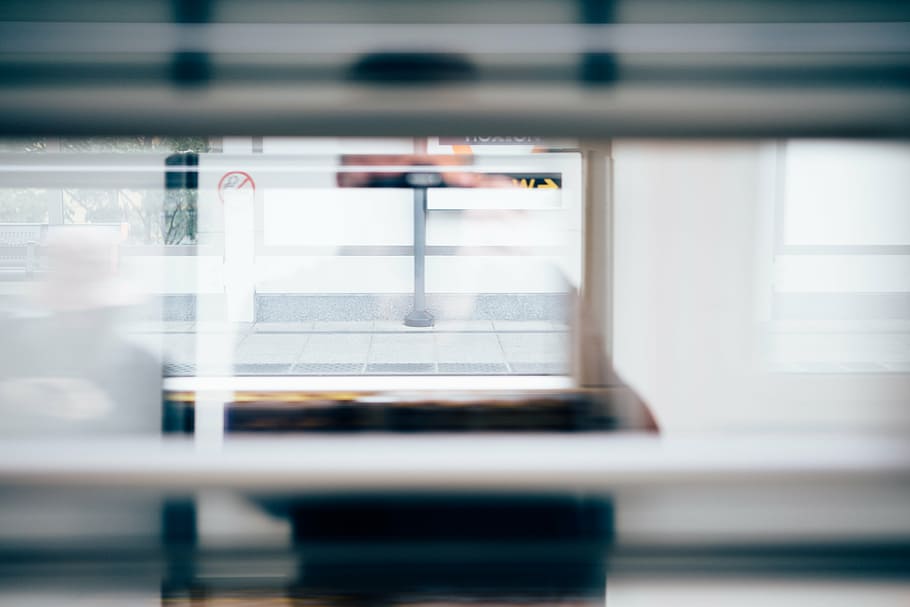 blur, glass, indoors, inside, light, man, person, reflection HD wallpaper