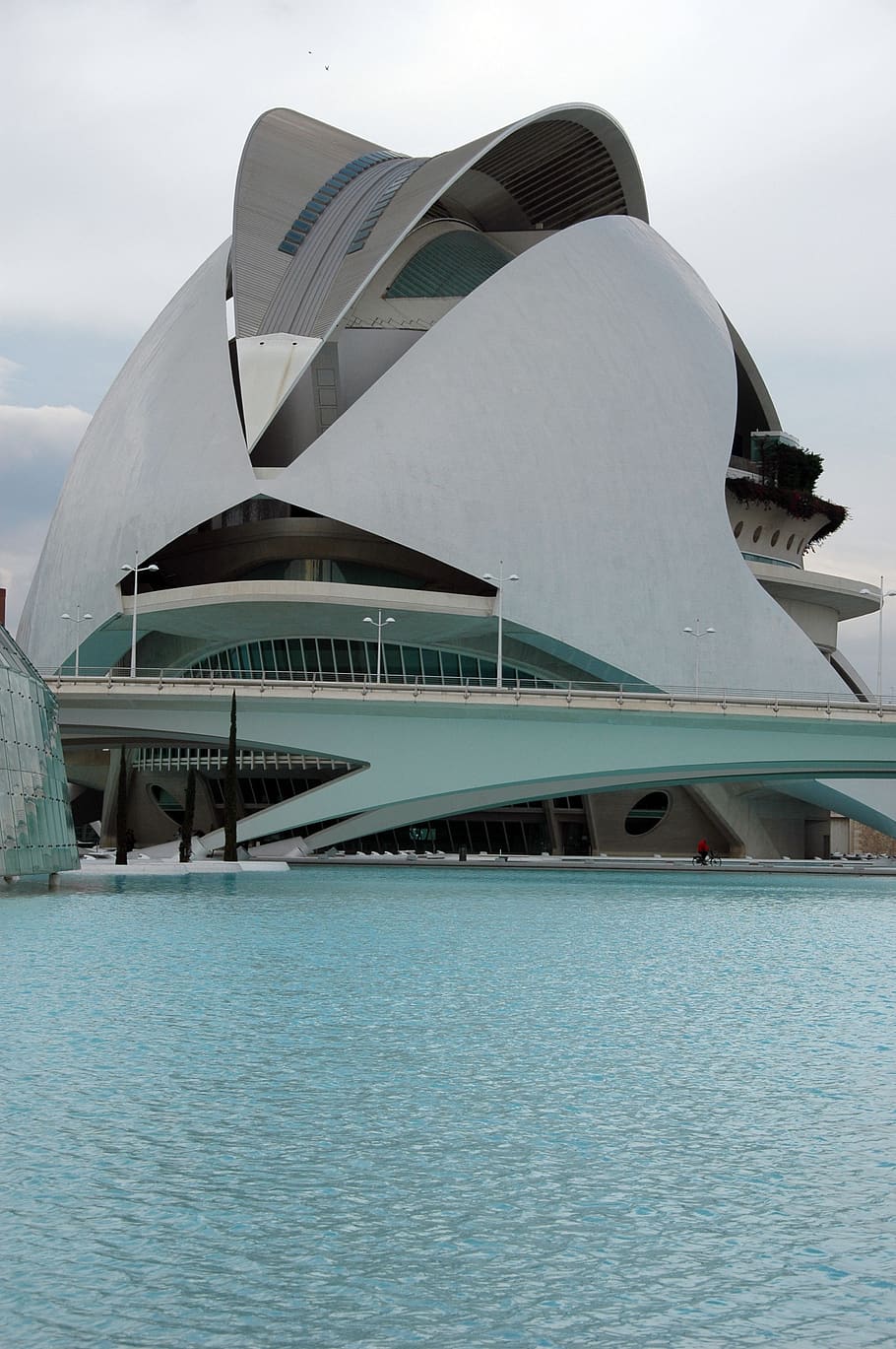 architecture, city of sciences, city of arts and sciences, valencia, HD wallpaper