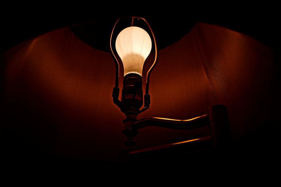 white table lamp, Lightbulb, Idea, Business, innovation, creative HD wallpaper