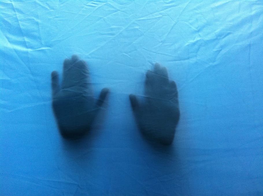 blue textile, crying, confused, despair, emotion, crazy, touch HD wallpaper