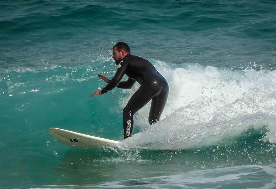 surf, beach, surfer, tablista, fun, sports, waves, people, landscape HD wallpaper