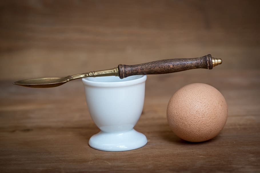 egg, hen's egg, brown egg, eggshell, chicken product, food HD wallpaper