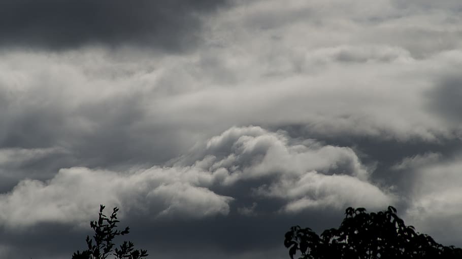 clouds, formation, weather, grey, cloudscape, storm, sky, australia HD wallpaper