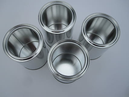 Glance, Cans, White, Metal, Metal, Sheet, Tin, paper, background HD wallpaper