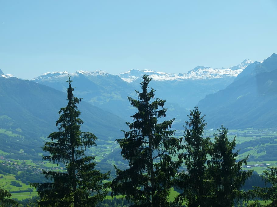 snow mountains, view, vision, hiking, beauty in nature, scenics - nature HD wallpaper
