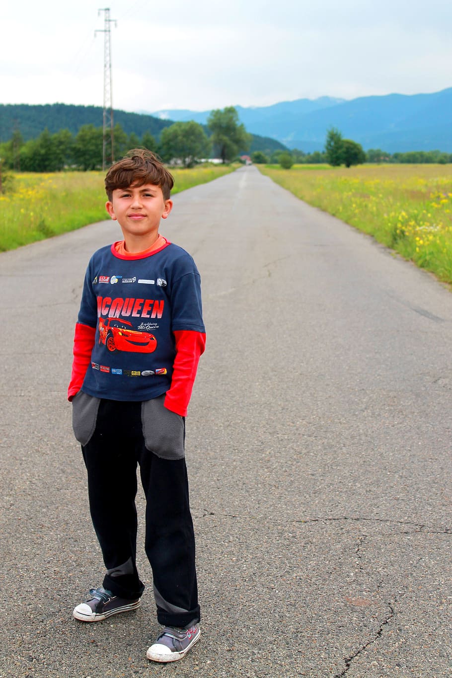 boy, times, emotion, spring, photo, boys, one person, full length HD wallpaper