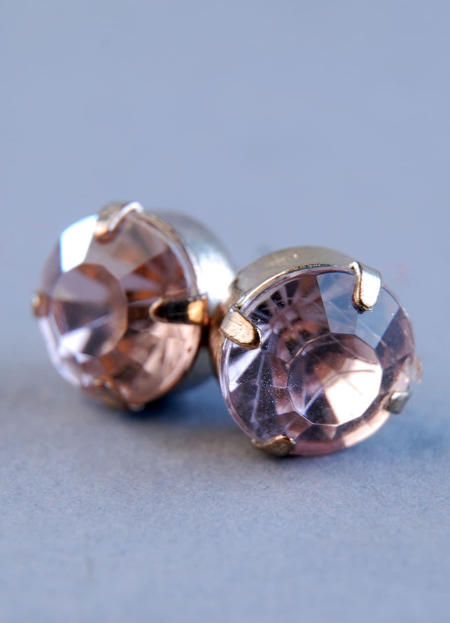 macro, photo, earrings, jewelry, gemstone, personal Accessory HD wallpaper