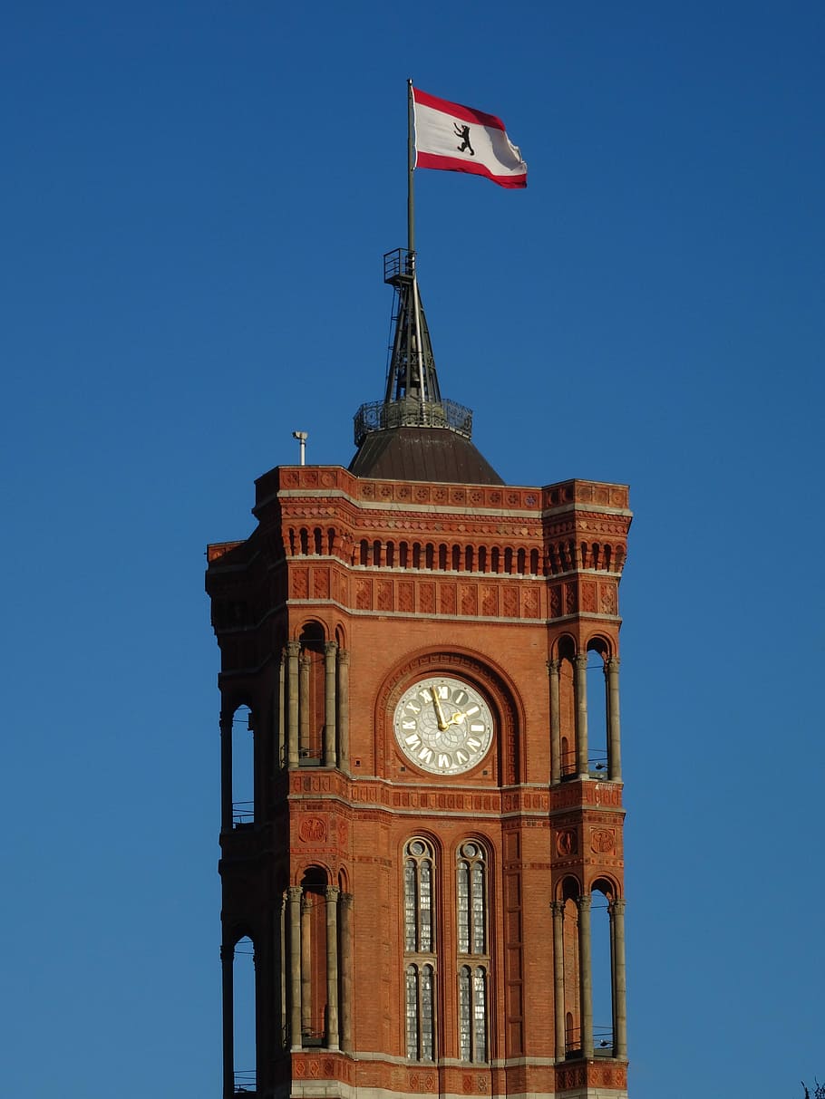 Berlin, Tower, Architecture, Capital, building, town hall, nikolaiviertel HD wallpaper