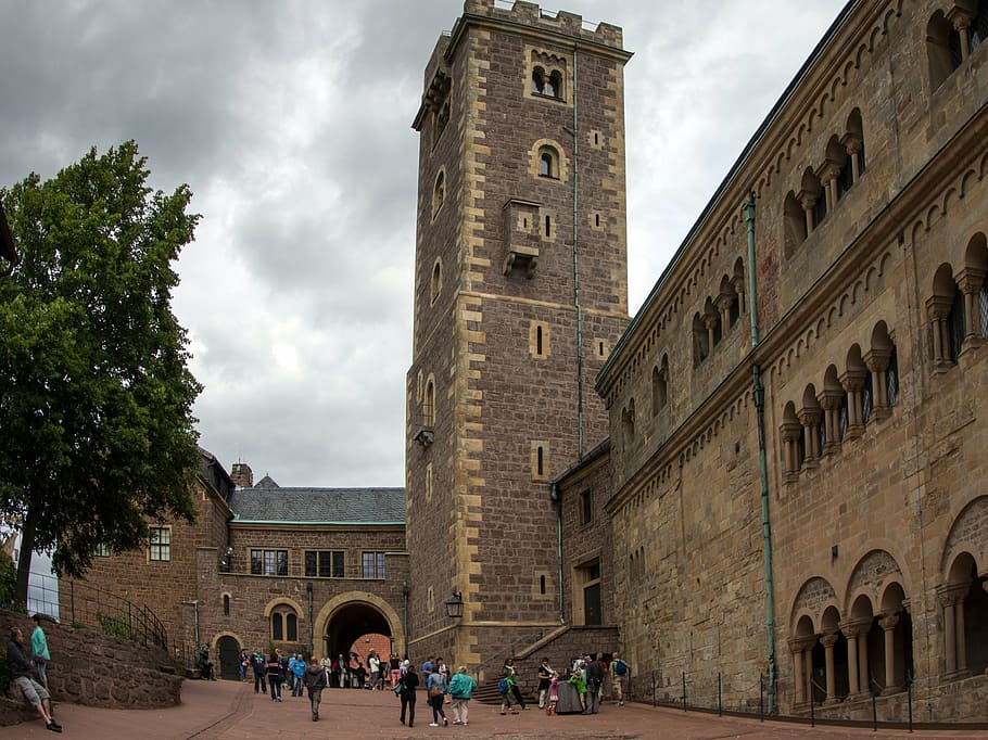 thuringia germany, eisenach, castle, wartburg castle, cultural heritage HD wallpaper