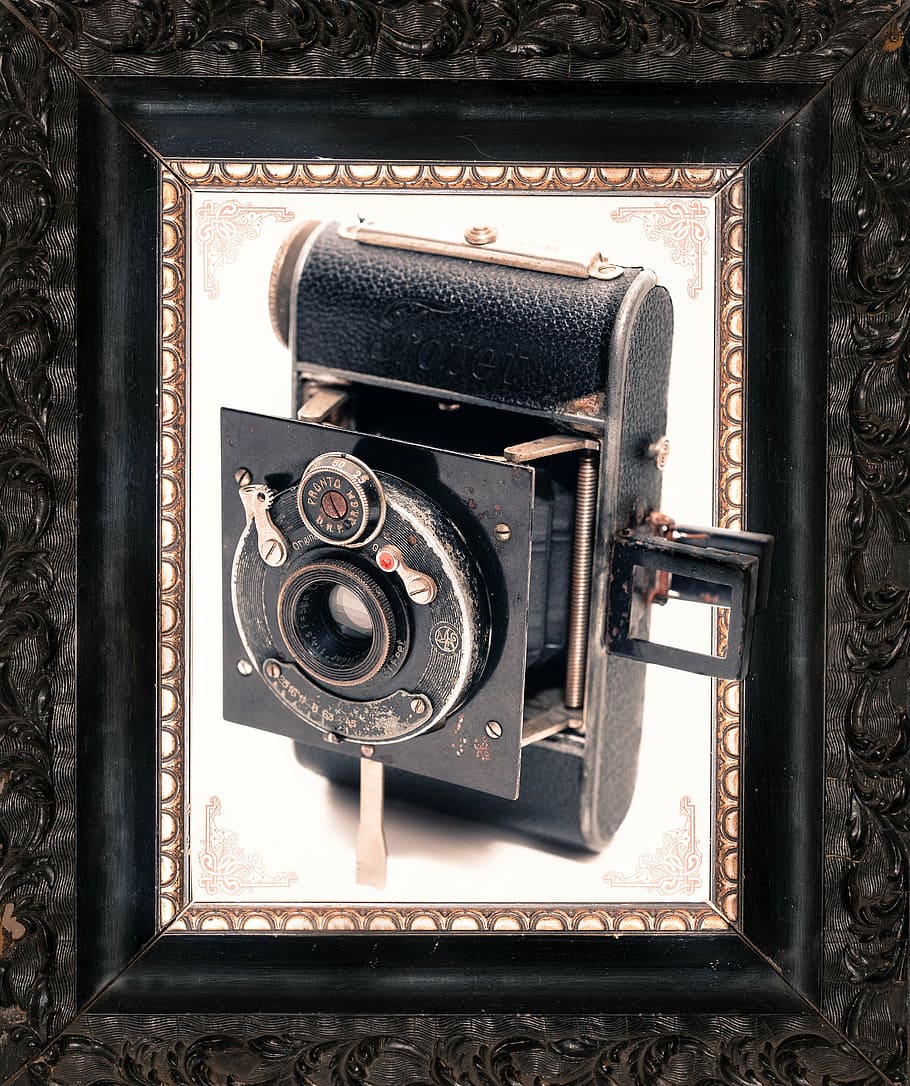 camera, frame, old, vintage, antique, photo, film, photograph HD wallpaper
