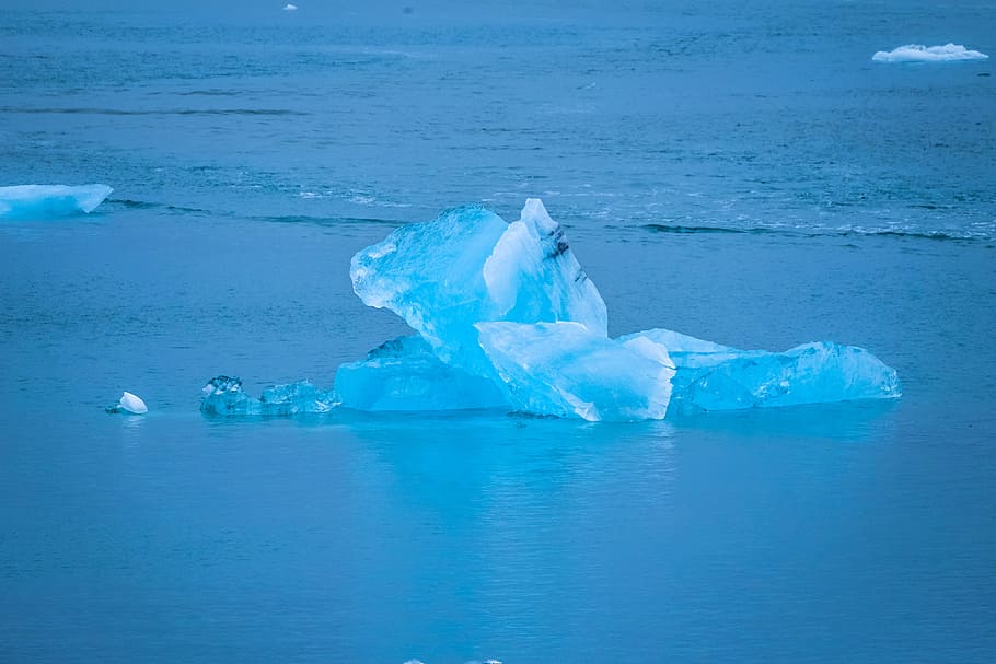 cold, glacier, iceberg, melting, beach, environment, floating HD wallpaper